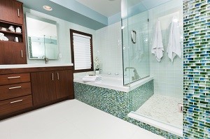 Tiled Shower Surround